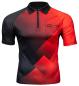 Preview: Datadart Vertex Dart Shirt Schwarz-Rot