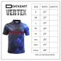 Preview: Datadart Vertex Dart Shirt Schwarz-Rot