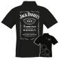 Preview: Jack Daniels - Schwarz Dart Shirt S-5XL