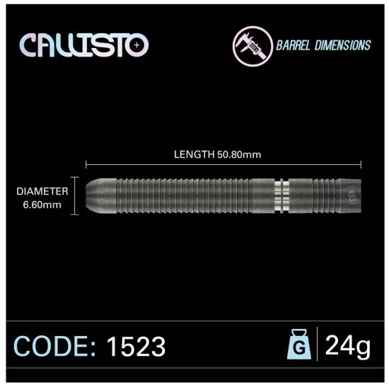 Winmau Callisto Steeldart 22-24g