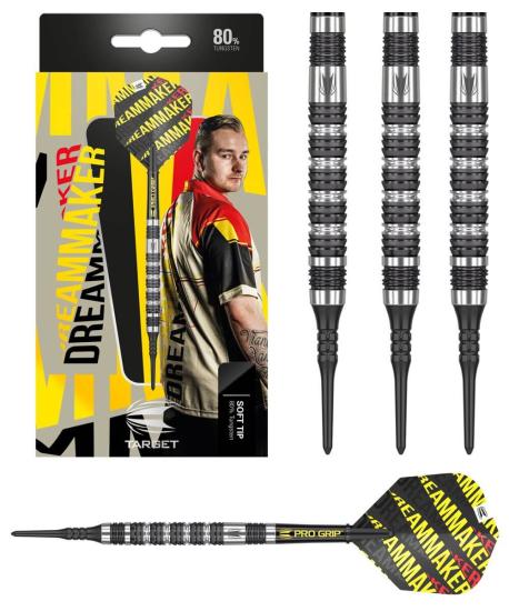 Dimitri van den Bergh 80% Softdart 18-20g