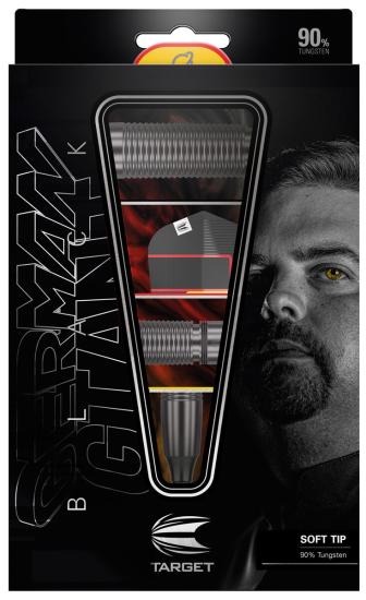 Target Gabriel Clemens 90% Schwarz Softdart 19g