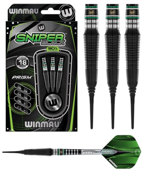 Winmau Sniper Black Softdart 20g