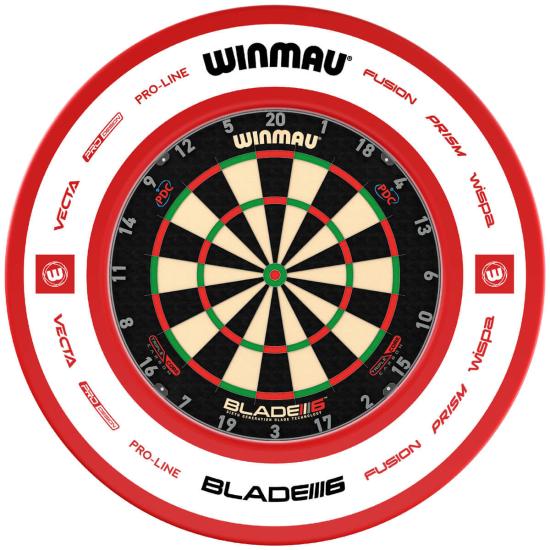 Winmau Surround Pro Line 2.0 Rot-Weiß