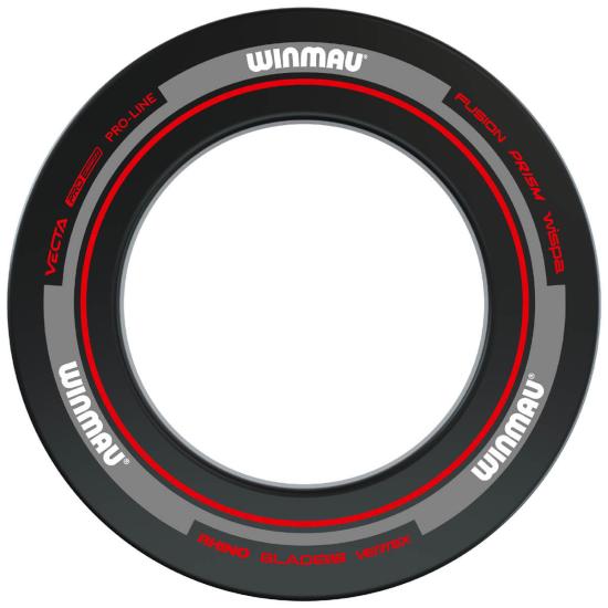 Winmau Surround Advance Schwarz-Rot