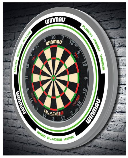 Winmau Surround Advance Weiß-Grün