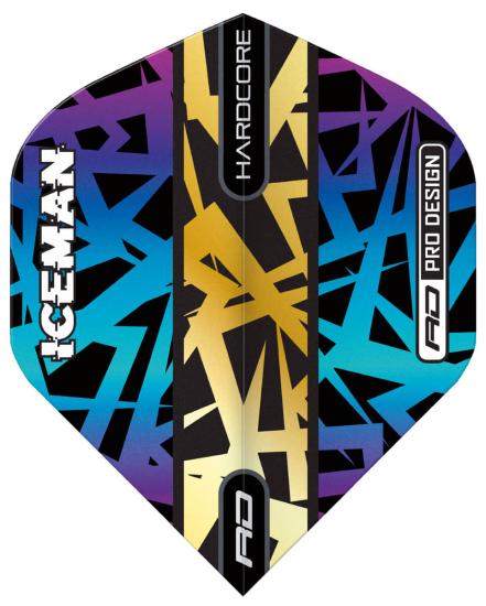 RedDragon Hardcore Premium Gerwyn Price Rainbow-Gold Flight