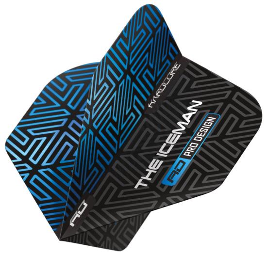 RedDragon Hardcore Premium Gerwyn Price Blau-Schwarz Flight