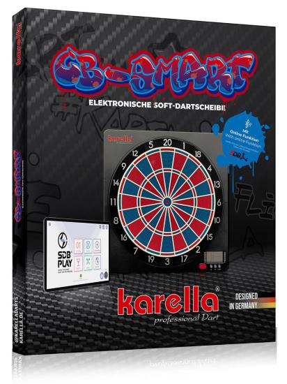 Karella CB-Smart Elektronische Soft Dartscheibe