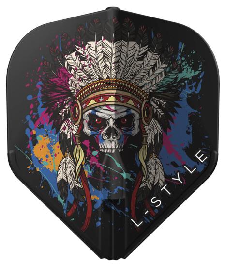 L-Style Signature L-Flight L1EZ Chief Skull Std Schwarz