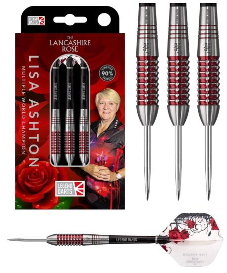 Legend Dart Steeldart Lisa Ashton 90% M2