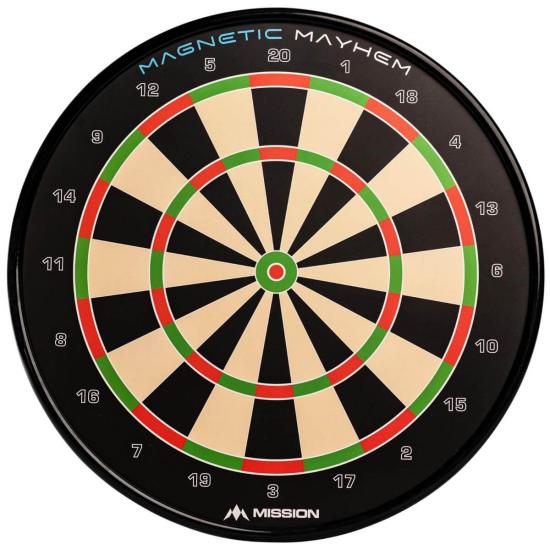 Mission Magnet-Dartboard-Set Mayhem