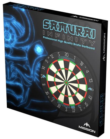 Mission Samurai Infinity Steeldart Dartboard