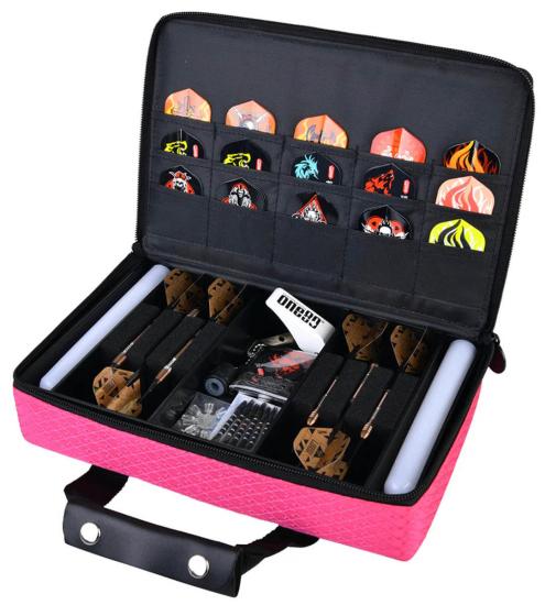 one80 Master Dart Box Koffer pink