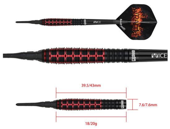 One80 Wraith W1 Softdart 18-20g