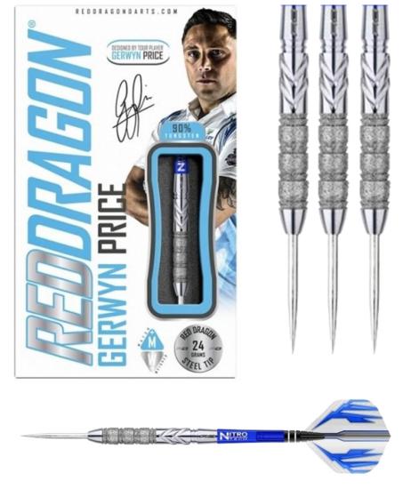 RedDragon Gerwyn Iceman Price Element Steeldart 24g