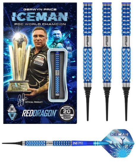 RedDragon Gerwyn Price Glacier Softdart 20 g