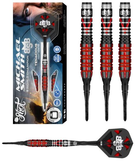 Shot Michael Smith Tenacious 90% Softdart 18-20g