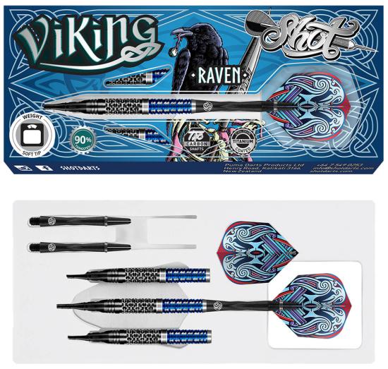 Shot Viking Raven 90% Softdart 18-20g