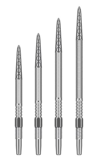 Target Swiss DX Silber Point 26-30-35-40 mm