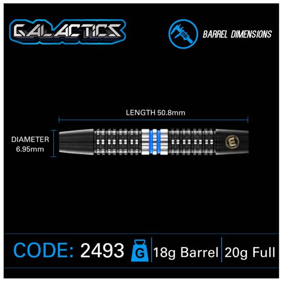 Winmau Galactics Softdart 20g