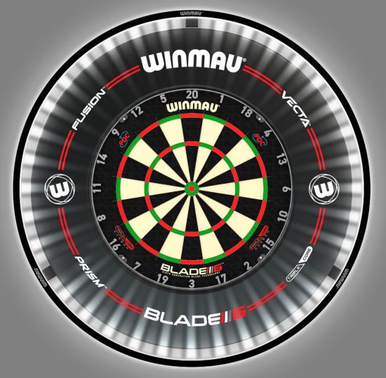 Winmau Plasma Dartboard Licht Professional inc. Surround