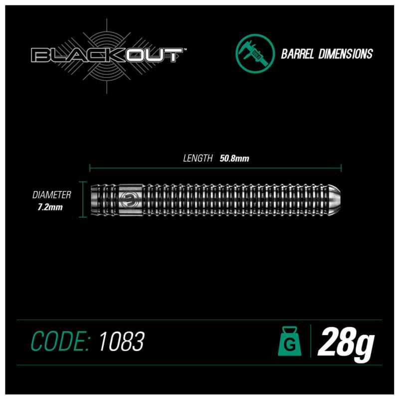 Blackout Steeldart 22-24-26-28 g