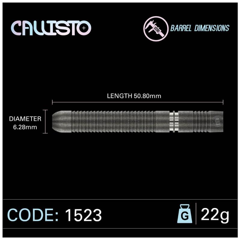 Winmau Callisto Steeldart 22-24g