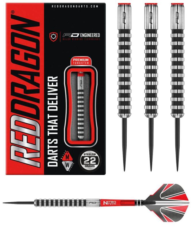 RedDragon Javelin Black Steeldart 22-24g