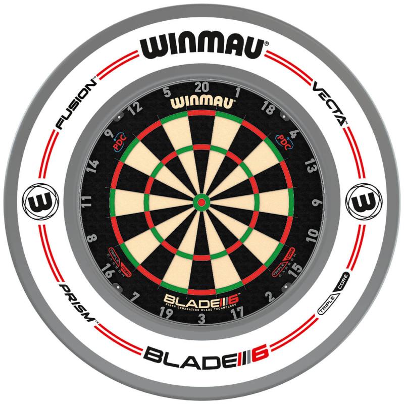 Winmau Surround Pro Line Weiß