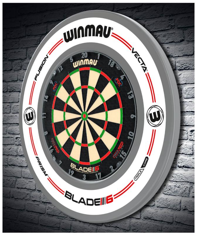 Winmau Surround Pro Line Weiß