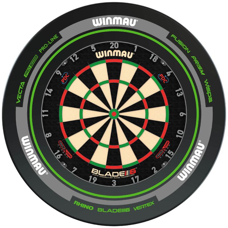 Winmau Surround Advance Schwarz-Grün