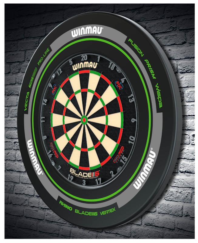 Winmau Surround Advance Schwarz-Grün