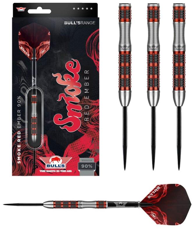 Bulls Smoke Red Ember 90% Steeldart 23-24g