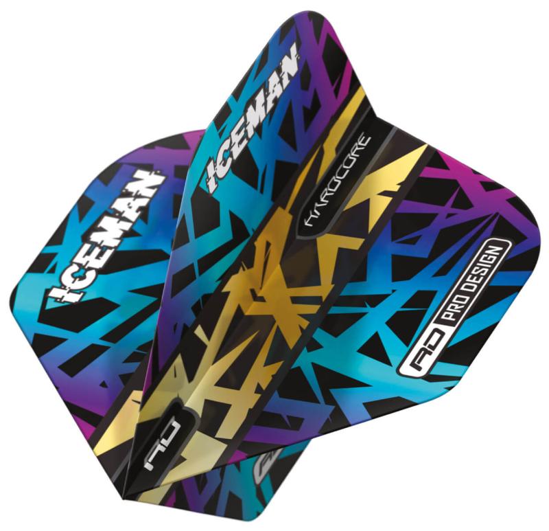 RedDragon Hardcore Premium Gerwyn Price Rainbow-Gold Flight