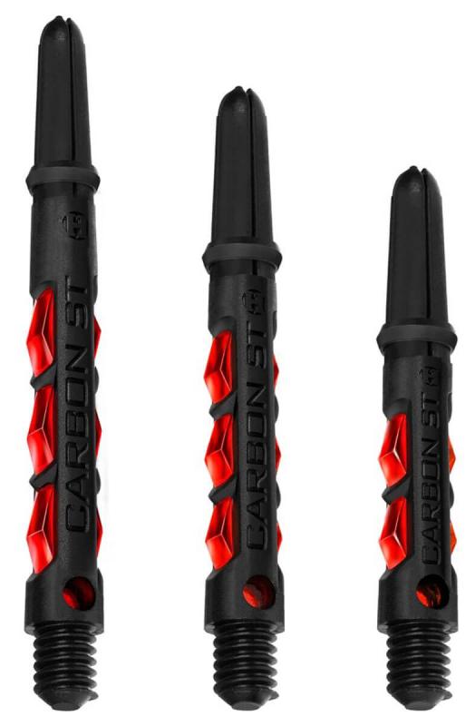 Harrows Carbon ST Shaft Schwarz Rot