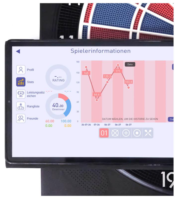 Karella CB-Smart Elektronische Soft Dartscheibe