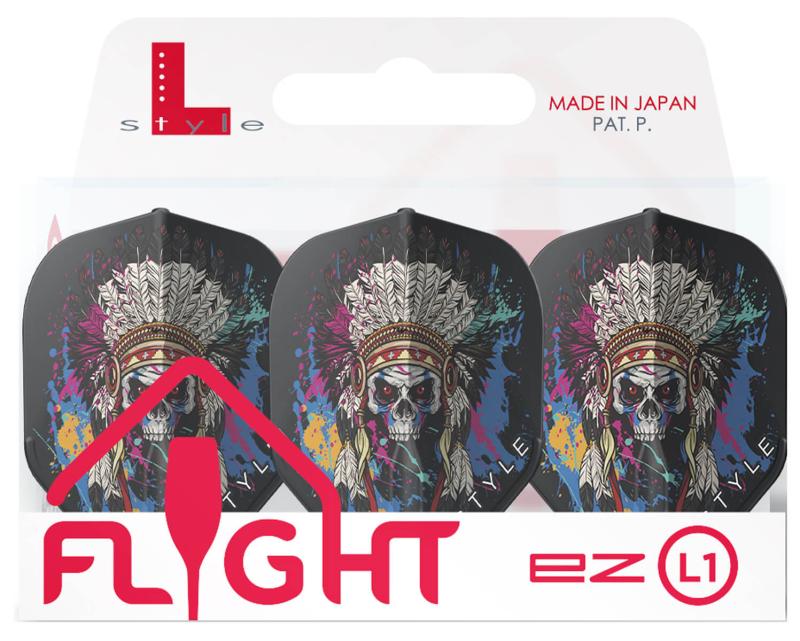 L-Style Signature L-Flight L1EZ Chief Skull Std Schwarz