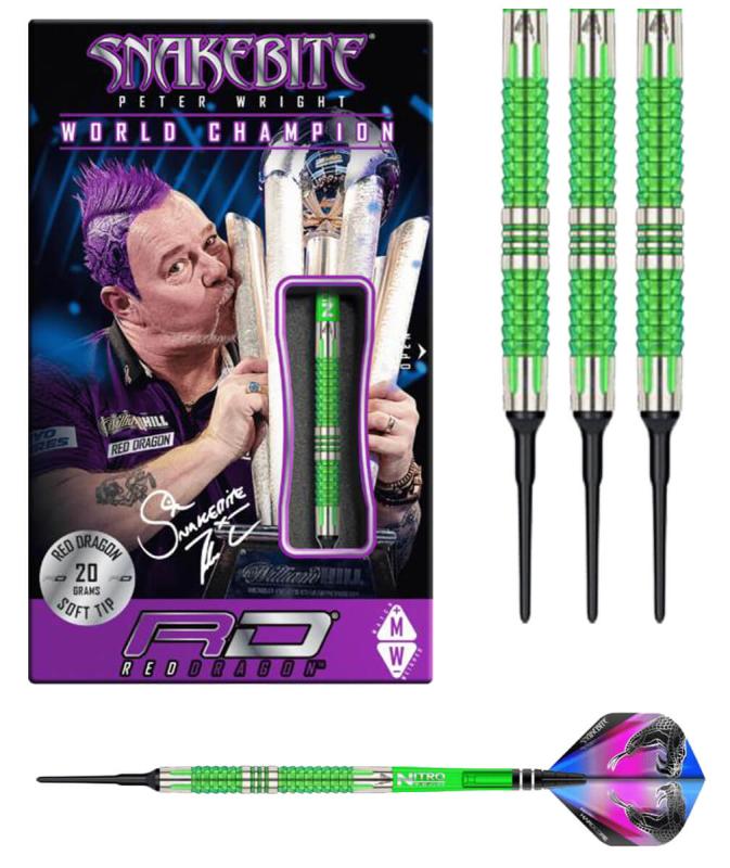 RedDragon Peter Wright Mamba 2 Softdart 20-22g