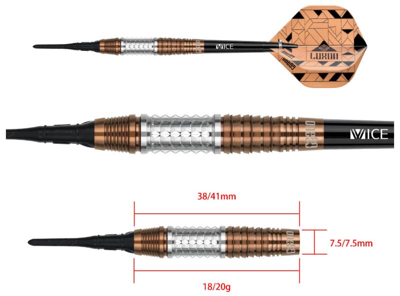 One80 Luxor Epsilon Softdart 18-20g 