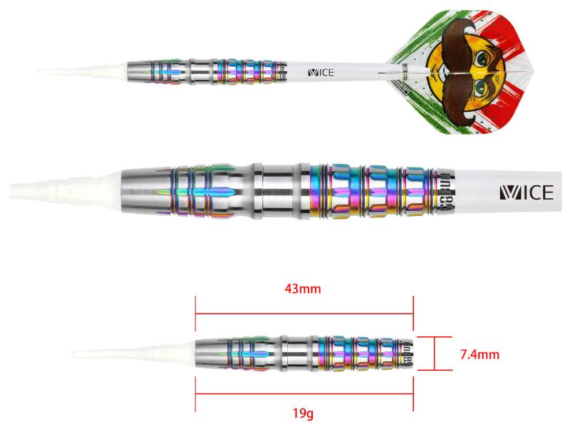 One80 Mamo Massimo Signature Softdart 19g