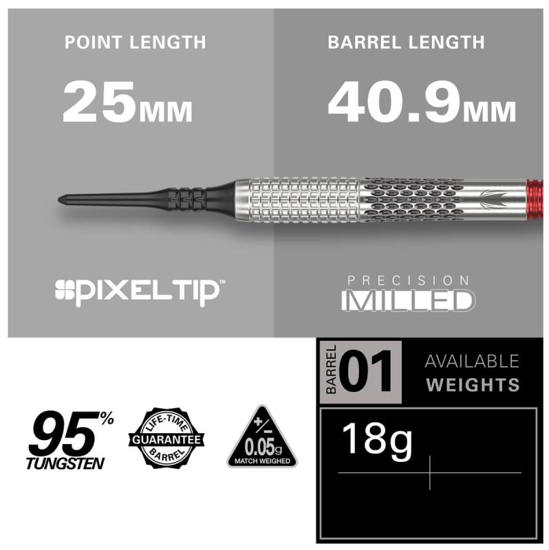 Target Stephen Bunting Gen 5 SP Softdart 18g