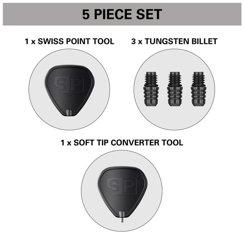 Target 2BA Swiss Converter Schwarz