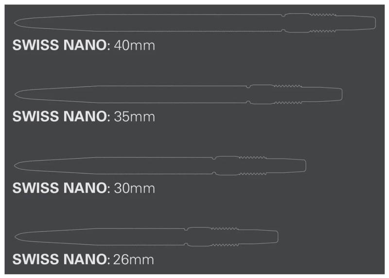 Target Swiss Nano Silber Point 26-30-35-40 mm