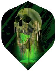 Horror Show Dart Flights - No2 - Std - Melting Skull