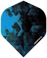 Designa Rock Dart Flights - No2 - Std - Aqua Blau