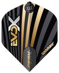 Winmau Prism Delta MvG Flight No2 Gold-Schwarz